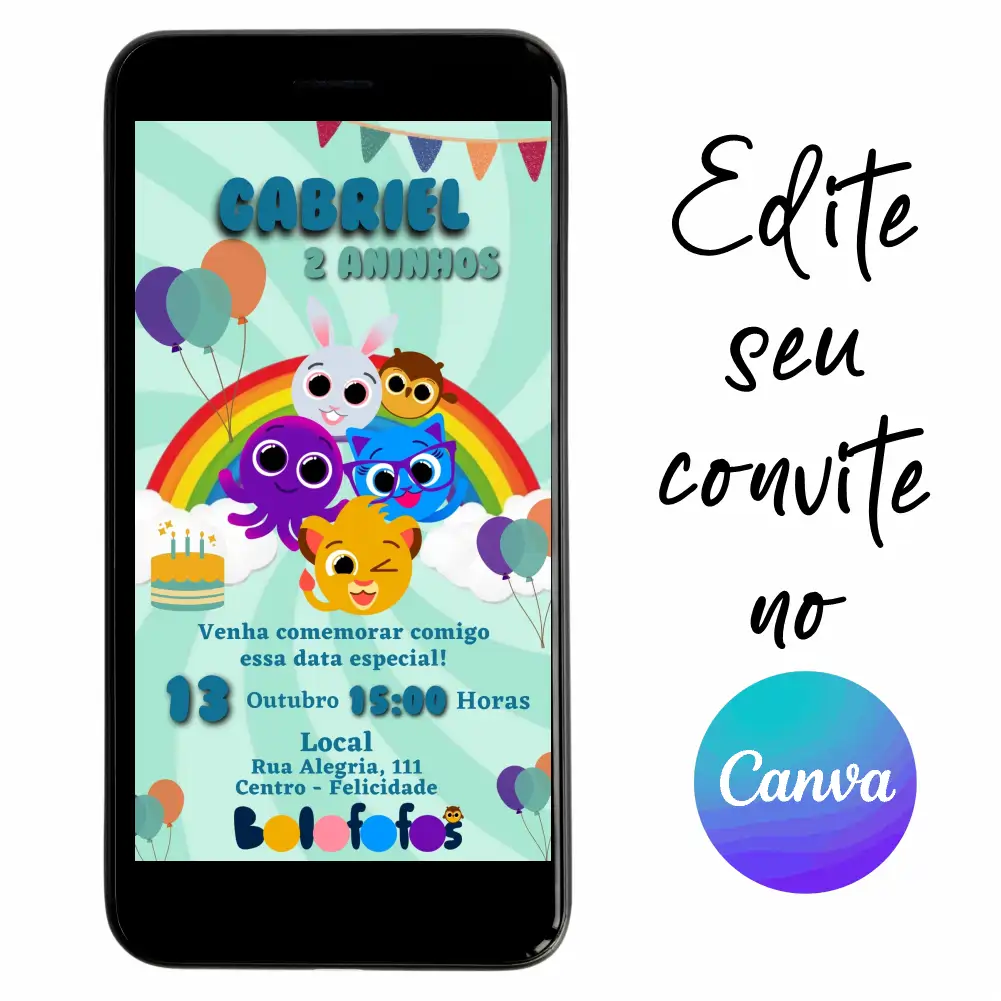 Bolofofos-02.webp Convite Aniversário Digital Bolofofos 02 Personalizável pelo Canva