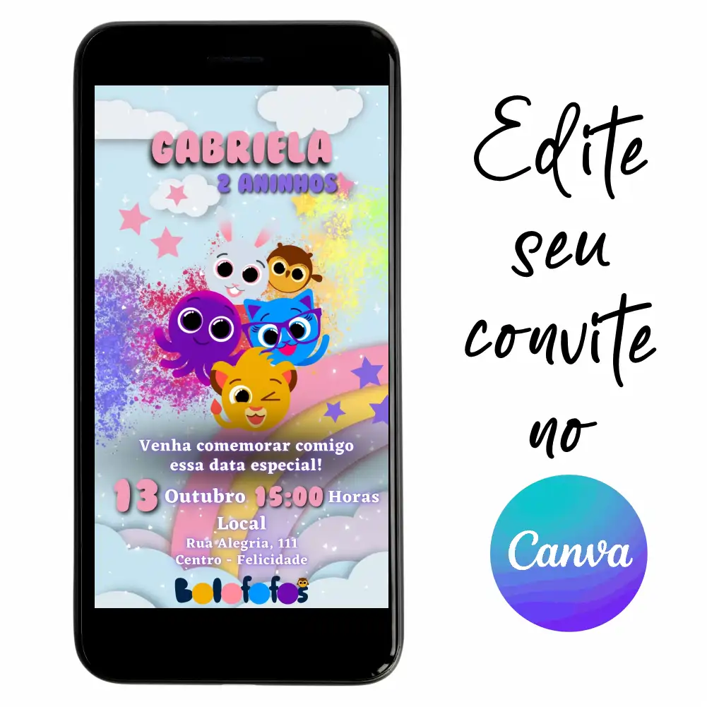 Bolofofos-05.webp Convite Aniversário Digital Bolofofos 05 Personalizável pelo Canva