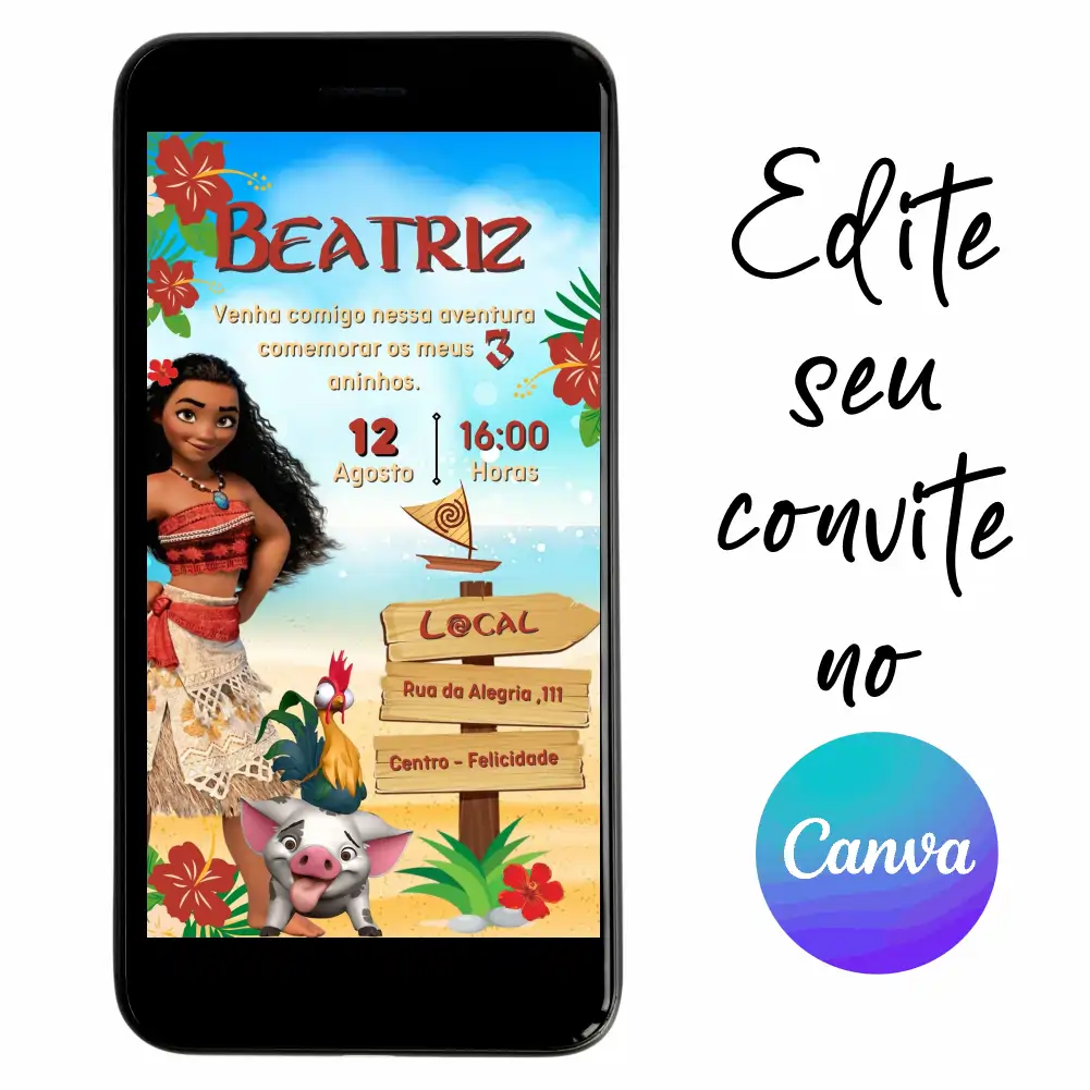 Moana-04.webp Convite Moana 04 Personalizável pelo Canva