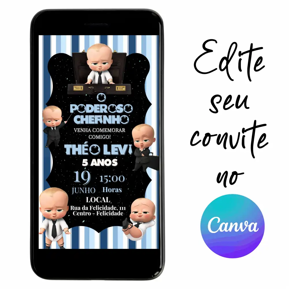 O-poderoso-chefinho-01.webp Convite Aniversário Digital O Poderoso Chefinho 01 Personalizável pelo Canva