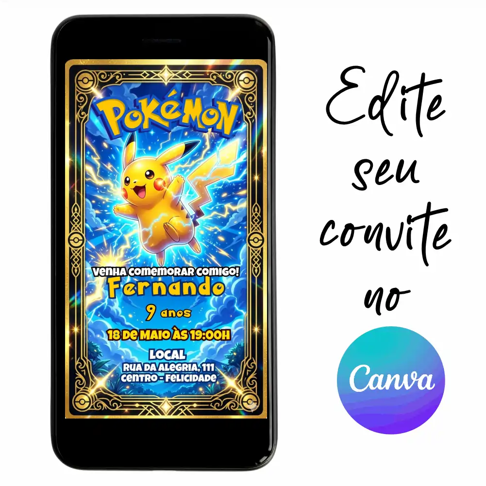 Pokemon-15.webp Convite Aniversário Digital Pokémon 15 Personalizável pelo Canva