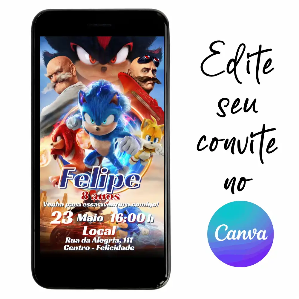 Sonic-07.webp Convite Aniversário Digital Sonic 3 - Filme 07 Personalizável pelo Canva