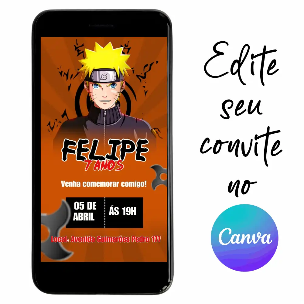 naruto-07.webp Convite Aniversário Digital Naruto 07 Personalizável pelo Canva